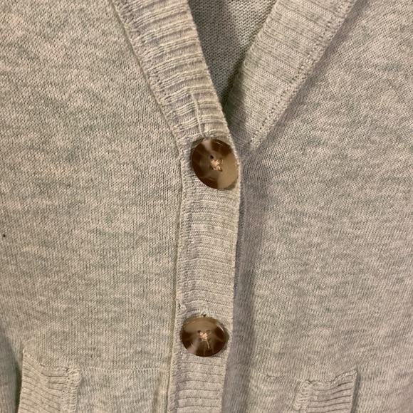 Mint Green Button Up Cardigan - Picture 3 of 4